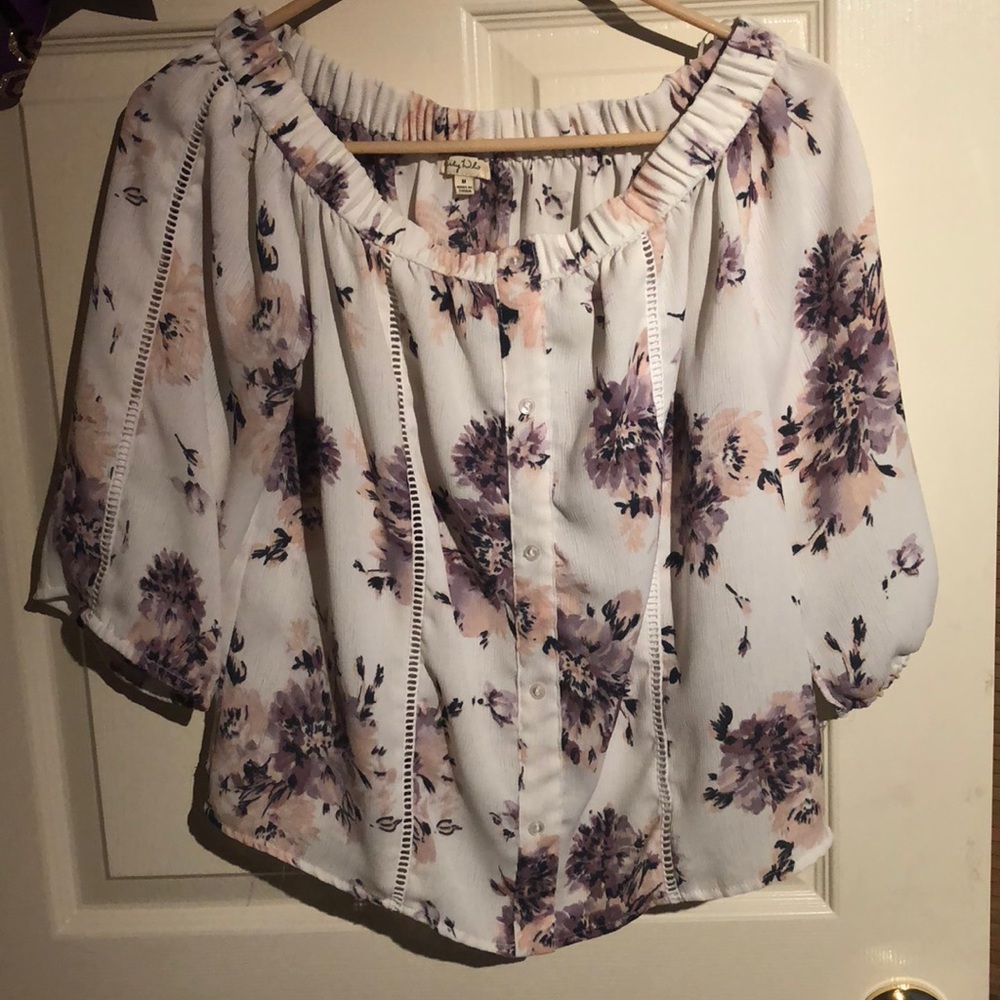 Off the shoulder